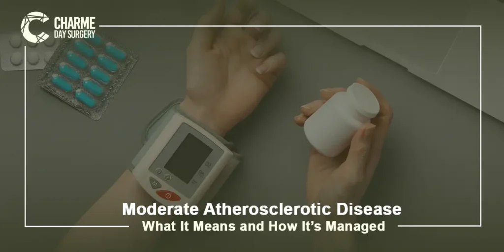 moderate atherosclerotic disease